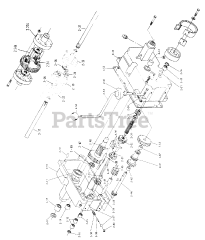 Toro 1-0145 (B-80) - Toro Lawn Tractor (1974) 2.010 Component Parts, Trans. (plate 2.2)