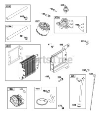 Briggs & Stratton 38E347-0016-G1 - Briggs & Stratton Horizontal Engine Lubrication Group