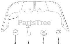 Ariens 738012 - Ariens High Wear Auger Paddle Replacement Kit