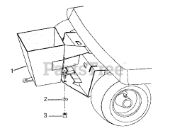 Ariens 734014 - Ariens High Sierra Rear Weight Box