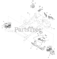 Exmark LZX801GKA60600 - Exmark 60" Lazer Z X-Series Zero-Turn Mower, Kawasaki FX (SN: 400000000 - 402082299) (2017)