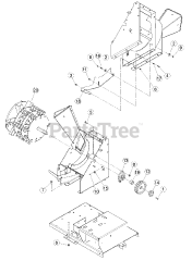 Bear Cat SC 5627 B - Bear Cat 5" Chipper/Shredder Blower, 627cc Briggs & Stratton (SN: 5VJAA0215HW005514 & Above)
