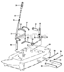 Cub Cadet 81 (0350003U) - Cub Cadet Lawn Tractor Lift Mechanism