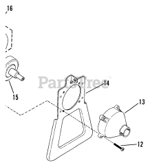 Snapper 311 (86017) - Snapper String Trimmer 311 Housing Assm'y Components