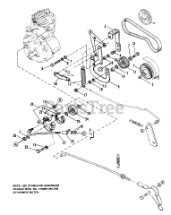 Simplicity 7018 H (1690366) - Simplicity Garden Tractor, 18hp Clutch &amp; Brake Group (7012, 7016, &amp; 7018)