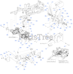 Cub Cadet ZTS1-50 KH FAB (17BRGBYLA10) - Cub Cadet Ultima 50" Zero-Turn Mower, Fab Deck, Kohler (2024)