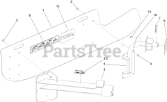 Toro 22980 - Toro Backfill Blade for TRX Trencher (SN: 314000001 - 314999999) (2014)