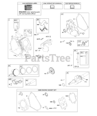 Briggs & Stratton 15Z314-0112-E1 - Briggs & Stratton Horizontal Engine