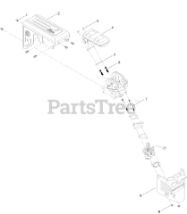 Toro 37780 (826 OE) - Toro 26" Power Max Snow Thrower (SN: 316000001 - 316999999) (2016) Intake and Exhaust Assembly