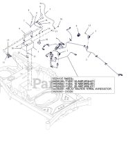 Gravely 918008 (ZTX 42) - Gravely 42" Zero-Turn Mower, 21.5hp Kawasaki FR (SN: 000101 - 004999)