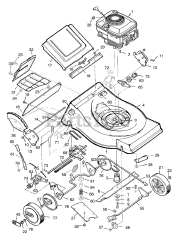 Murray 21755x19D - Murray 21" Walk-Behind Mower (1996)