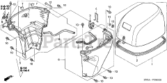 Honda BF15 D5 LRA (BALJ) - Honda Outboard Engine, Made in Japan (SN: BALJ-1200001 - BALJ-1299999)