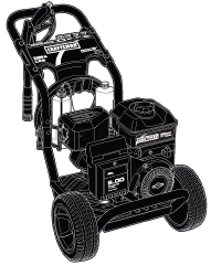 Craftsman 580.752290 (020372-0) - Craftsman 3,100 PSI Pressure Washer