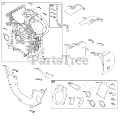 Briggs & Stratton 61E377-0065-J1 - Briggs & Stratton Horizontal Engine