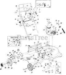 White Outdoor 129-222R190 - White Outdoor Lawn Boss 22" Walk-Behind Mower (1989)