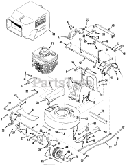 Toro 04-35BR01 - Toro 21" Walk-Behind Mower (1987)