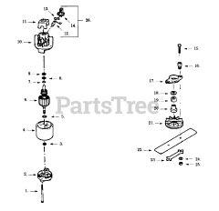 Paramount 950-00 - Paramount Edger, Electric BRUSH ASSEMBLY