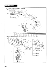 RedMax BC 2001 DL - RedMax Brushcutter (SN: 505473 - 507960) (1995-01)