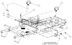 Cub Cadet 557 (590-557-150) - Cub Cadet Light Kit att3 MMZ Head Lamp Kit