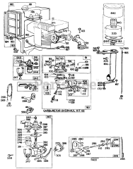 Briggs & Stratton 191431-0020-XX - Briggs & Stratton Horizontal Engine