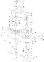 Toro 74560 (DH 140) - Toro Lawn Tractor (SN: 314000151 - 314999999) (2014)
