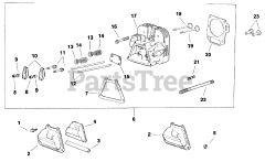 Kohler CH5-1520 - Kohler Command PRO Engine, Basic Version, 5hp Head/Valve/Breather 4-14-1 (TP-2356-A) Rev 10/25/2006
