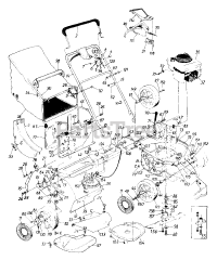 MTD 122-826R000 - MTD Walk-Behind Mower (1992)