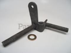 MTD 17585 Front Axle Assembly, Lh 3.2" X 4.69 - image 1