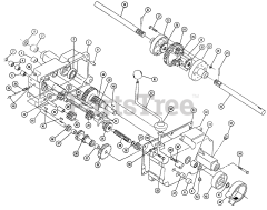 Toro 5-3322 - Toro 32" Rear-Discharge Mower Deck (1968) 5053 Transmission