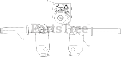 Troy-Bilt TB 42 (13AL79KS066) - Troy-Bilt 42" Lawn Tractor (2016) Axle &amp; Switch