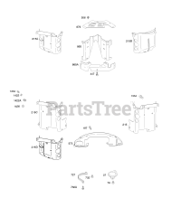 Briggs & Stratton 294777-1035-E2 - Briggs & Stratton Vertical Engine Shrouds