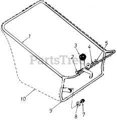MTD 19019S - MTD Grassbag Assembly (1985)