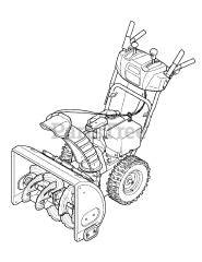 Craftsman 247.889701 (31AM63TF799) - Craftsman Snow Thrower (2008) (Sears)