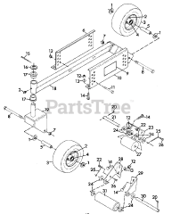 Gravely 45790 - Gravely 60" Deck for Center Mount 4-Wheel Tractor