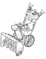 White Outdoor SB-628 (31AH6LLG790) - White Outdoor Snow Boss Snow Thrower (2006)