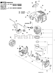 Echo PE-200 - Echo Edger (SN: 09001001 - 09999999)