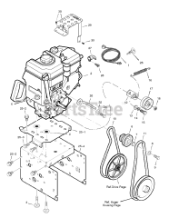 Murray 900/26 (1695459) - Murray Ultra 26" Snow Thrower (2007)