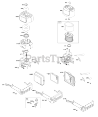 Briggs & Stratton 130G32-0166-H1 - Briggs & Stratton Horizontal Engine