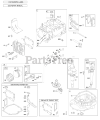 Briggs & Stratton 122L02-0837-F1 - Briggs & Stratton Vertical Engine