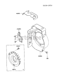 Kawasaki FA076D-ES04 - Kawasaki Engine COOLING-EQUIPMENT