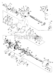 Gravely 985064 (5665) - Gravely Walk-Behind 2-Wheel Tractor, 12hp (SN: 001001 & Above)
