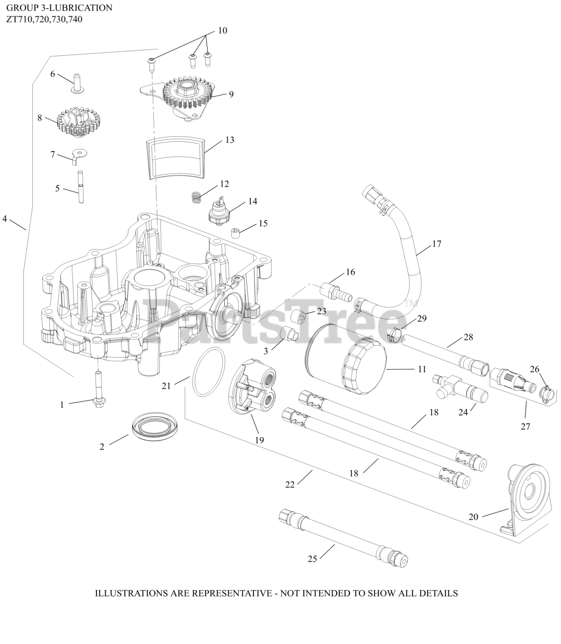 Kohler ZT7403048 Kohler Confidant Engine, Made for Bad Boy, 25hp