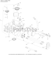 Kohler ZT730-3027 - Kohler Confidant Engine, Made for Excel, 23hp, 747cc 03 Lubrication