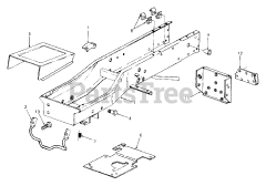 Cub Cadet 1541 (141-651-100) - Cub Cadet Garden Tractor (SN: 800000 - 816508) Frame