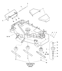 Simplicity ZT 2348 T - Simplicity Colt 48" Zero-Turn Mower, 23hp Kohler Mower Housing, Cover, Spindle &amp; Blade Group (7090mcsb)