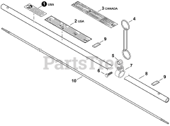 Echo SRM-410 X - Echo String Trimmer (SN: U46212001001 - U46212999999)