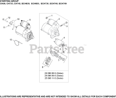 Kohler ECH740-3001 - Kohler Command PRO EFI Engine, Basic Version, 27hp, 20.1kW Starting Group 7-24-5 ECH630-749