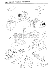 RedMax EBA 440 - RedMax Backpack Blower (1990-10)