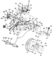 MTD 126-367-095 - MTD Walk-Behind Mower (1986) (Cenex)
