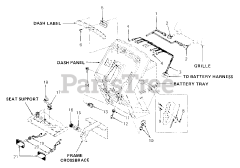 Cub Cadet 1862 (141-681-100) - Cub Cadet Garden Tractor (SN: 800000 - 821059)